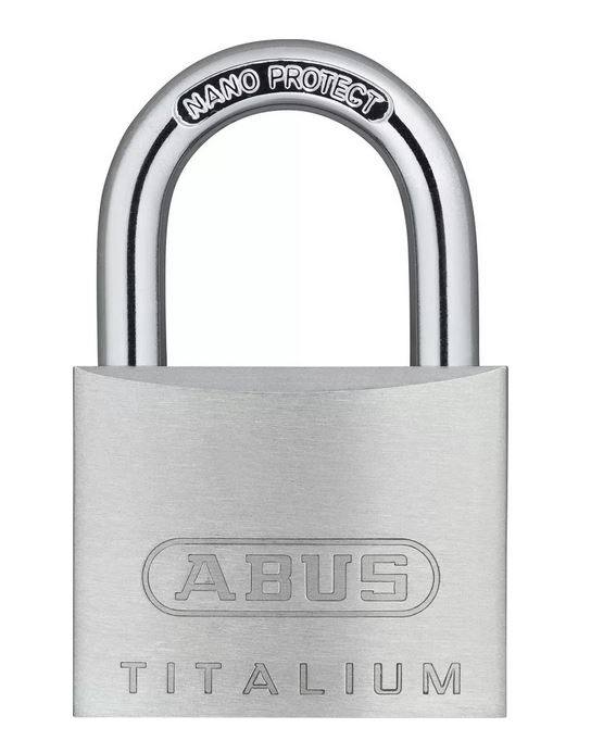 Lakat TITALIUM 727TI, 45mm, 2 kulcs, ABUS